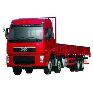 FAW J5P 8X4 Heavy Cargo Truck For Industrial Transport Carriage Red Color