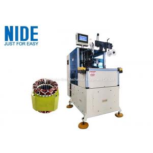 China Auto Servo Double Sides Stator Coil Lacing Machine , Simple To Operation supplier