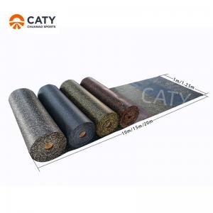 China 1mx10m Commercial Gym Floor Rolls , Soundproof Commercial Gym Carpet supplier