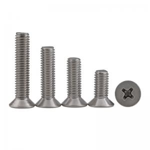 M10 Stainless Steel Flat Head Screws ANSI ODM For Ceiling Light Fixture