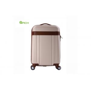 Spacious  20Inch 3pcs ABS Spinner Hard Shell Suitcases