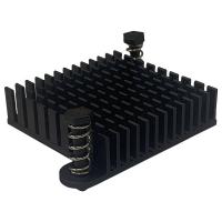 China Milled CNC Machined Heat Sinks Pin Fin Anodized Metal Heat Sink on sale