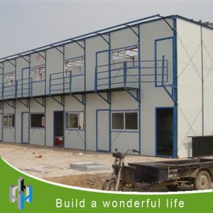 China EPS/rockwool sandwich insulation prefab house for sale supplier