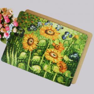 China Hot sale square MDF paper cork placemat/Table mat supplier