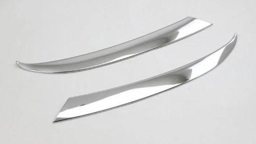 Audi Q7 2017 Chrome Light Covers Headlamp Trims Excellent Elasticity