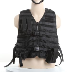 China Molle System Police Safety Equipment Swat Tactical Vest With Flexible Pouches supplier