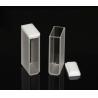 Lab Research UV Quartz Cuvette Round Bottom Corner Light Resistant