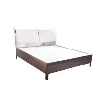 China High End Wooden Furniture Hotel Bedroom Double Bed 1.8m With 2 Years Warranty on sale