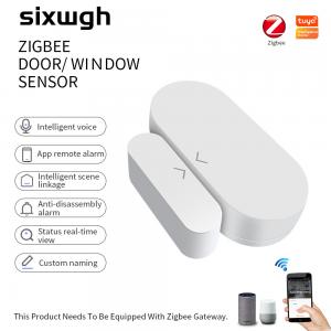 Sensores inalámbricos inteligentes magnéticos de la ventana de la puerta de ZigBee de la alarma de la pintada de la puerta elegante del sensor
