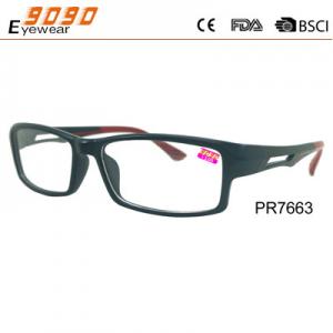 China New arrival and hot sale plastic reading glasses,suitable for women and men supplier