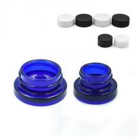 China 4ML 8ML Custom Colored Glass Storage Jars With Child Resistant Cap on sale