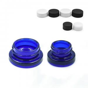 4ML 8ML Custom Colored Glass Storage Jars With Child Resistant Cap