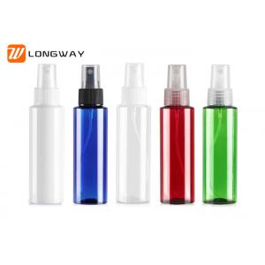 Refillable hand spray bottles with pump flat plastic bottle with mist sprayer for personal use