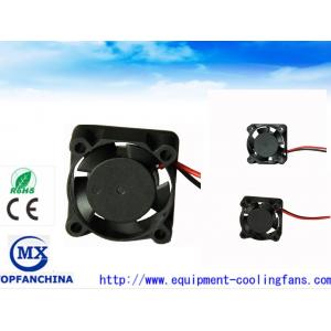 High Pressure 11000RPM DC Axial Fans 12V 25mm 2.44CFM with Sleeve Bearing