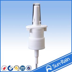 China Non spill Fine mist sprayer head aluminum pump spray Nasal pump 18/410 supplier