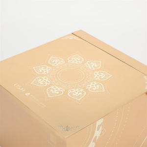 Cardboard Florist Rose Boxes with Hot Foil Stamping Finishing