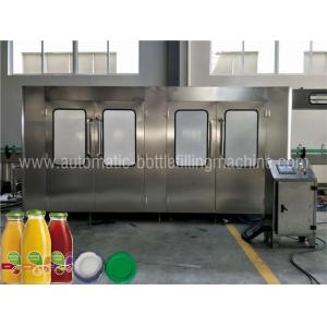 China CE ISO Glass Bottle Filling Machine , Automatic Industrial Juice Making Machine wholesale