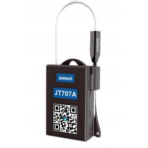 China Nylon Housing 300mm Cable GPS Tracking Padlock 1500mAh For Container wholesale