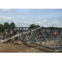 Lightweight Structure Temporary Usage Military Bailey Bridge For Emergency Application