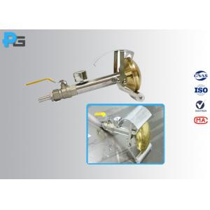 China Water Spray Nozzle IP Testing Equipment IEC60529 IPX3 / IPX4 With Brass Sprinkler Head supplier