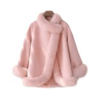 China                  New Design Autumn Winter Warm Women Shearling MID-Length Fox Fur Coats for Ladies              on sale
