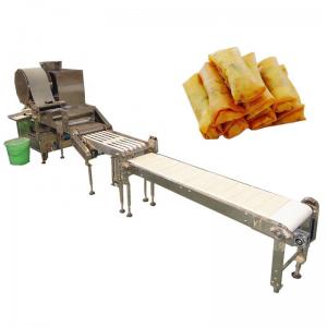 China Gas Heating 1500 Pcs/H Injera Samosa Sheet Making Machine supplier