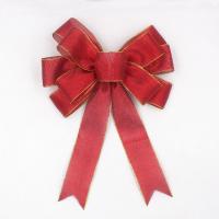 China Birthday Red Satin Bow Polyester Yellow Satin Bows For Crafts on sale