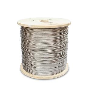 0.9mm 7*4 Type Galvanized Steel Wire Rope for High Strength Timing and Conveyor Belts