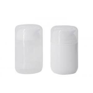 China Sunscreen Container 50ml Plastic Airless Lotion Bottle For Baby Skincare supplier