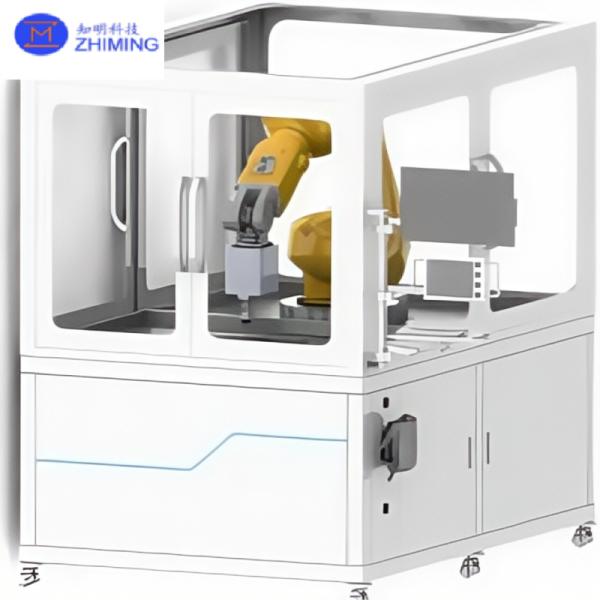 大規模で複雑な光学表面のためのロボット磨き機
