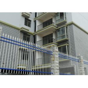 China Balcony Guardrail Zinc Steel Fence 159DPN Hardness High Strength supplier