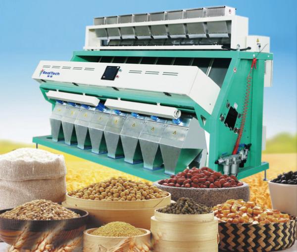 maiz color sorter, color sorter for corn, corn processing machine, corn