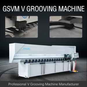 Compact Sheet Metal Grooving Machine V Groove Cutter Machine For Elevator Interior Design