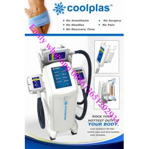 China slimming machine Coolplas cryolipolysis fat freezing liposuction sincoheren coolteck supplier