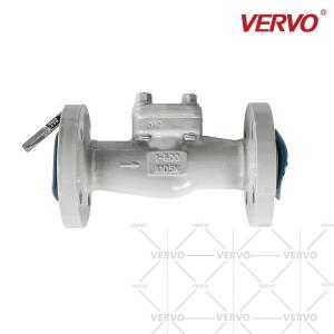 China 1 Forged Steel Piston Check Valve Vertical Lift A105 Dn25 600lb Oxygen Rf Nrv Check Valve supplier