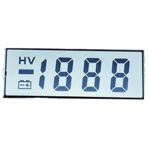 China 42.8*60.2mm Positive Reflective TN Segment LCD Display For Electronic Product supplier