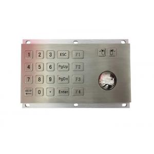Optical Roller Mouse Wireless Number Pad , 22 Metal Keys / Enclosure Pc Gaming Keyboard