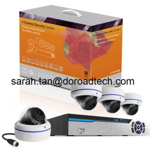 China Power Line Communication 4CH NVR Kit Home Surveillance System supplier
