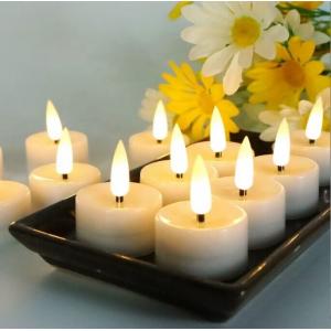 Small Tealight Candle Wedding Centerpieces LED Electronic Wedding Candles