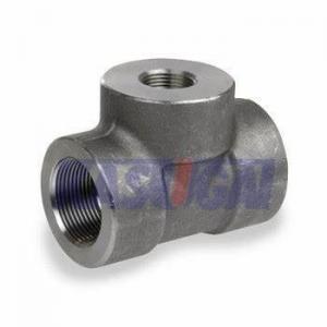 ASTM A182 ASME B16.11 High Pressure Stainless Steel Forged Socket Weld (SW) Straight Tee