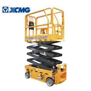 China XCMG GTJZ0607 7.8m Mobile Scissor Lift Platform / Hydraulic Work Platform supplier