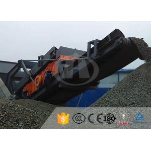 160kw Mobile Mining Crusher New Designed Wheeled Henan Hongji Mine Machinery