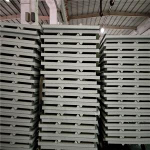 China 2017 new design 30mm silver paper eps roof sandwich panel 840-30-0.526mm for prefab house supplier