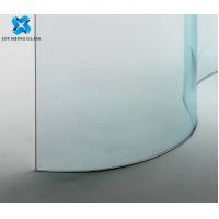 China Building / Furniture Curved Tempered Glass Sheets 2mm-19mm Hot Bent Glass on sale