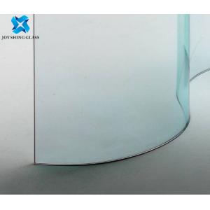 Building / Furniture Curved Tempered Glass Sheets 2mm-19mm Hot Bent Glass