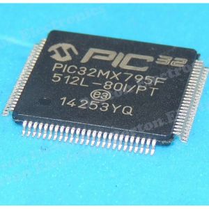 China PIC32MX795F512L-80IPT MCU Microchips 32 Bit Microcontroller Ic wholesale