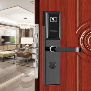 China Mechanical Key MF1 T557 RFID Smart Door Lock ID TEMIC With Management Software wholesale