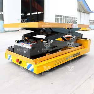 China 20t Aluminum Coil Transfer Cart With Lifting Platform Anti Explosion wholesale