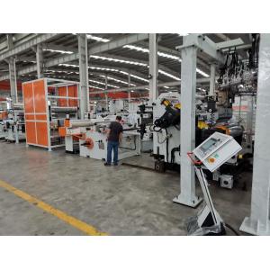 China 90mm Single Screw Plastic Extruder Machine PET PP PS PVC ABS Sheet Making Machine supplier