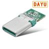 China White / Black Usb 3.1 Gen 1 Connector 16 PIN Cut Style For Charging And Data wholesale